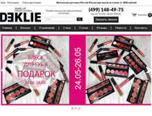 Tablet Screenshot of deklie.ru